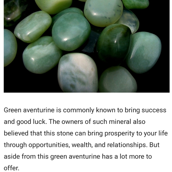 Aventurine 30" \ .925 Sterling Silver Necklace - Picture 4 of 7